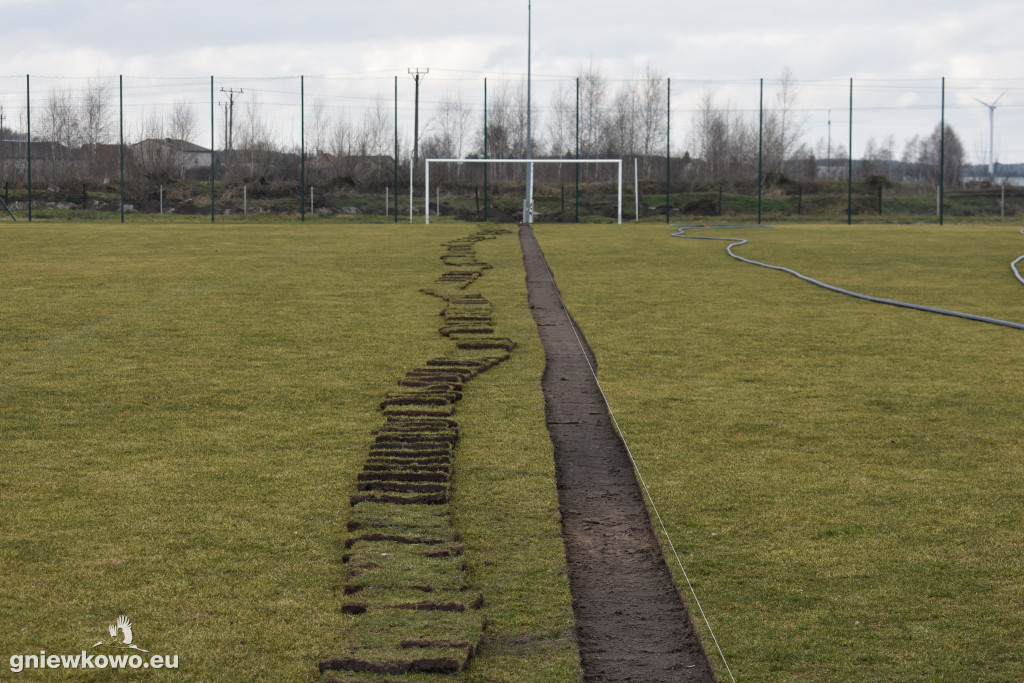 Automatyczne podlewanie na Stadionie Miejskim