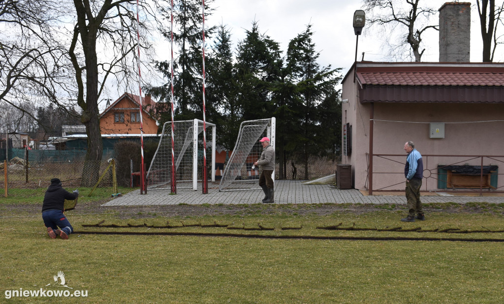 Automatyczne podlewanie na Stadionie Miejskim