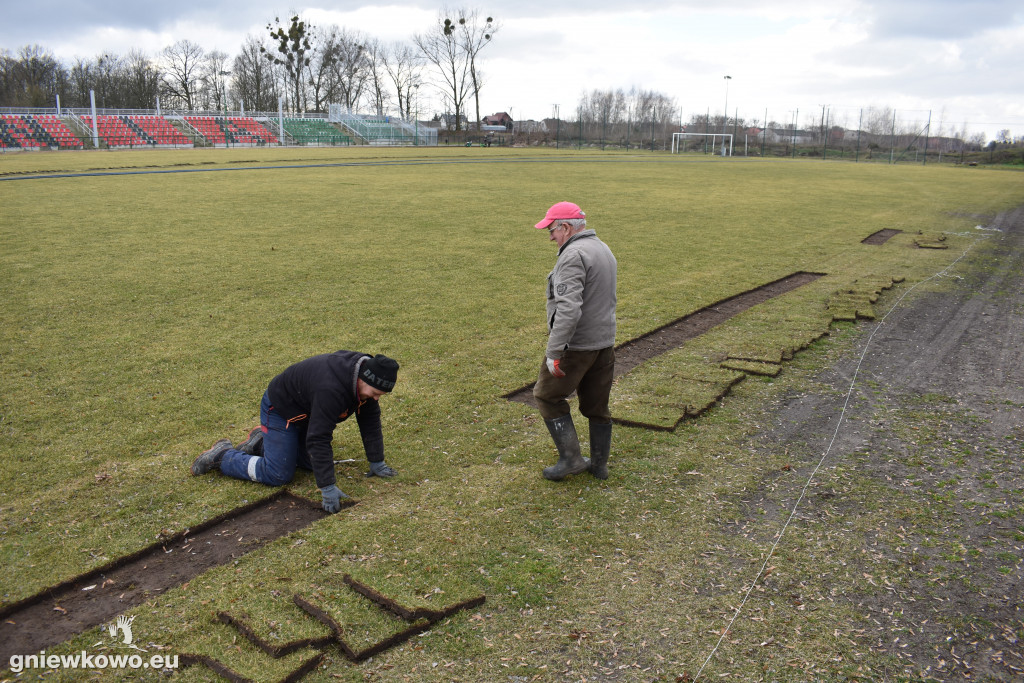 Automatyczne podlewanie na Stadionie Miejskim