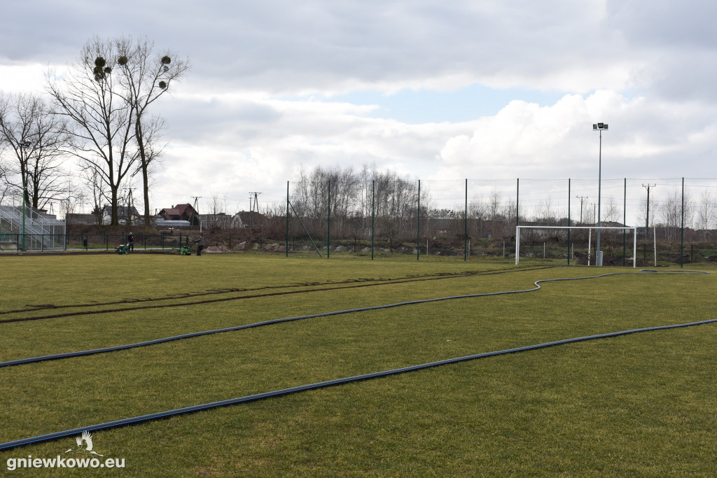 Automatyczne podlewanie na Stadionie Miejskim