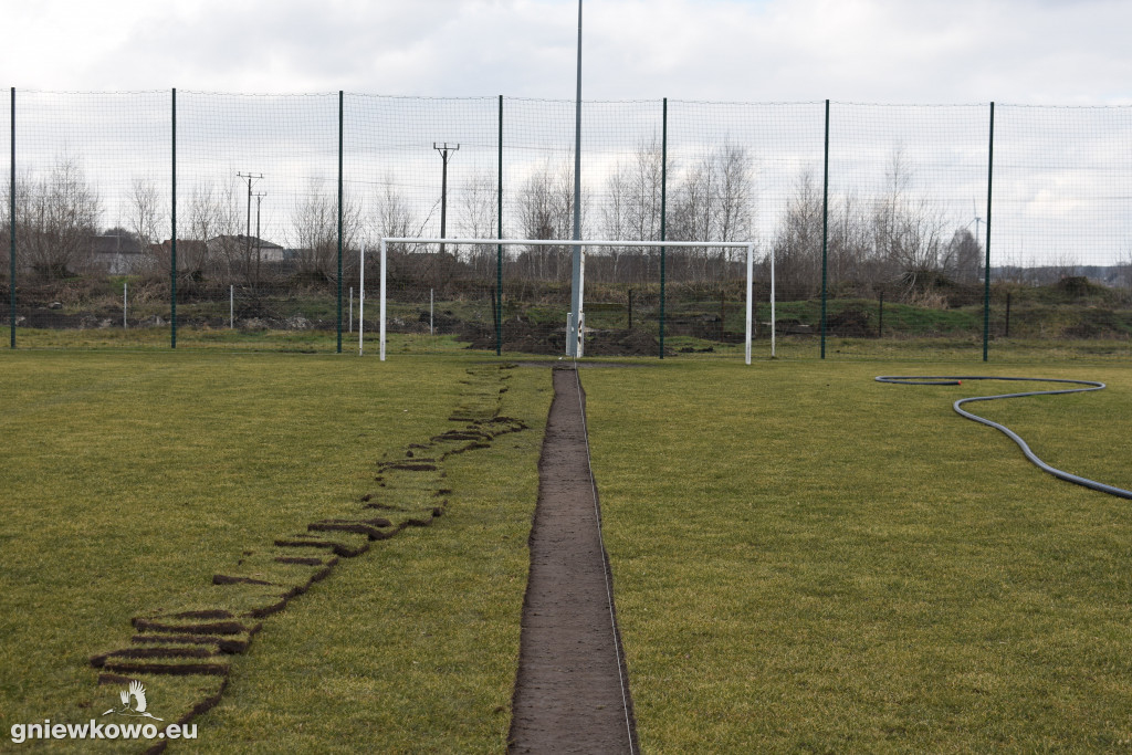 Automatyczne podlewanie na Stadionie Miejskim