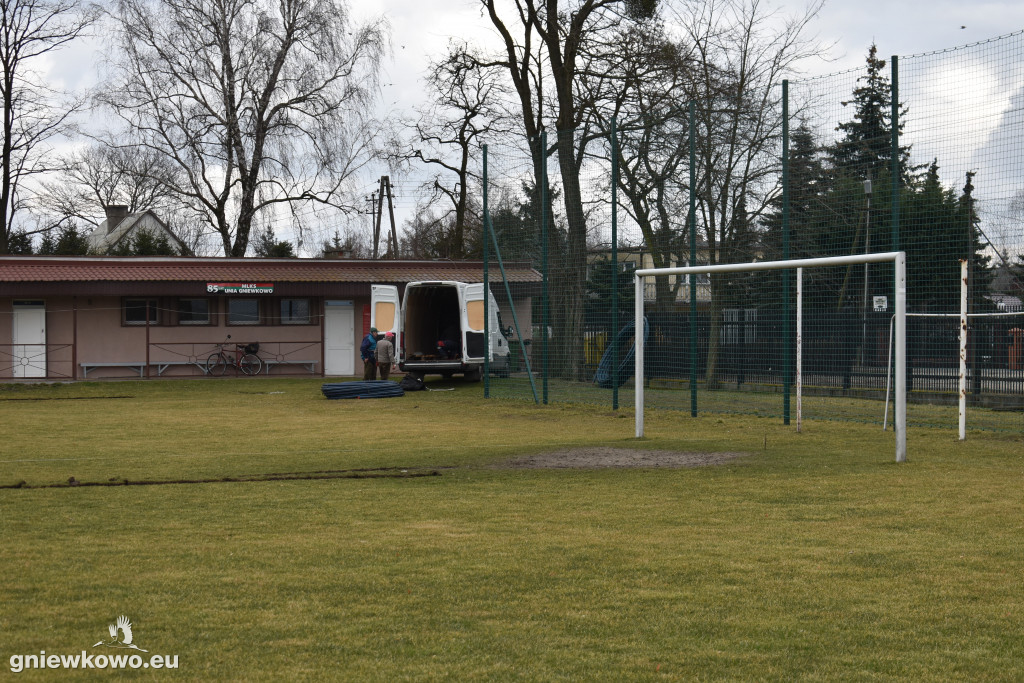 Automatyczne podlewanie na Stadionie Miejskim