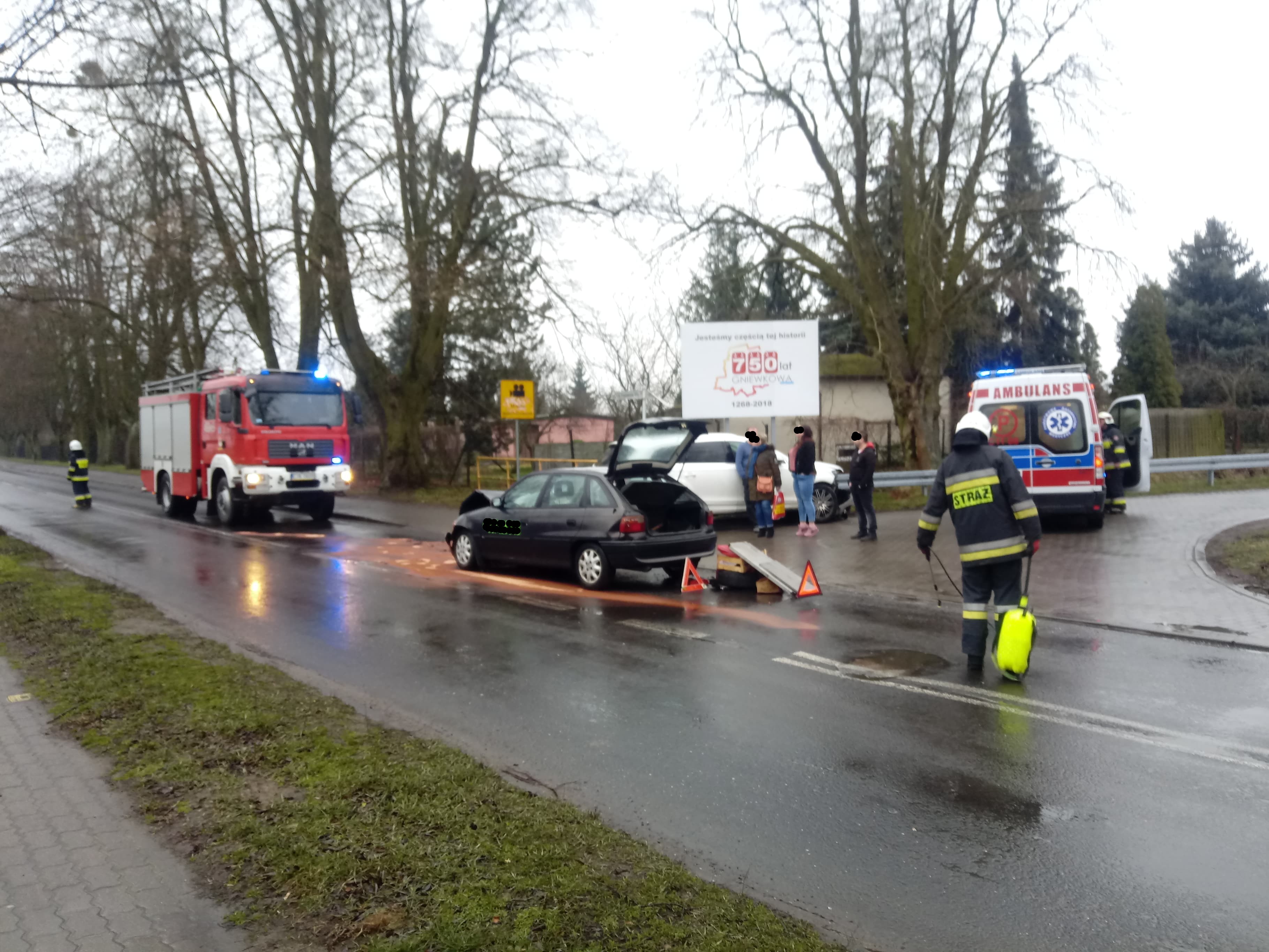 Wypadek na Powstańców Wielkopolskich