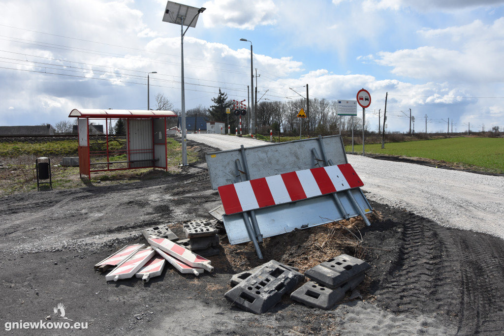 Budowa drogi w Buczkowie