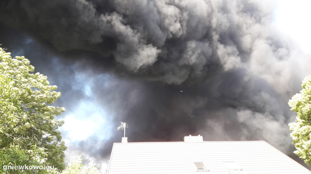 Pożar w Lisewie Kościelnym
