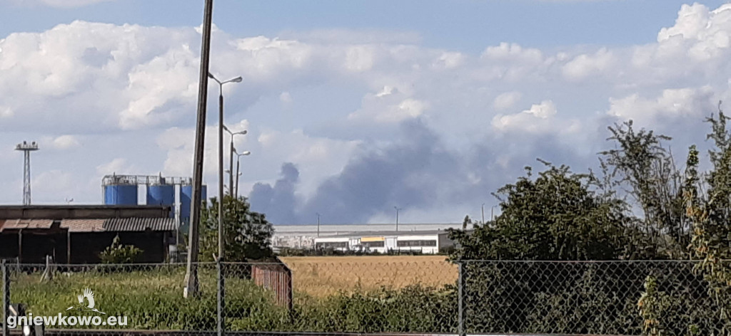 Pożar w Lisewie Kościelnym