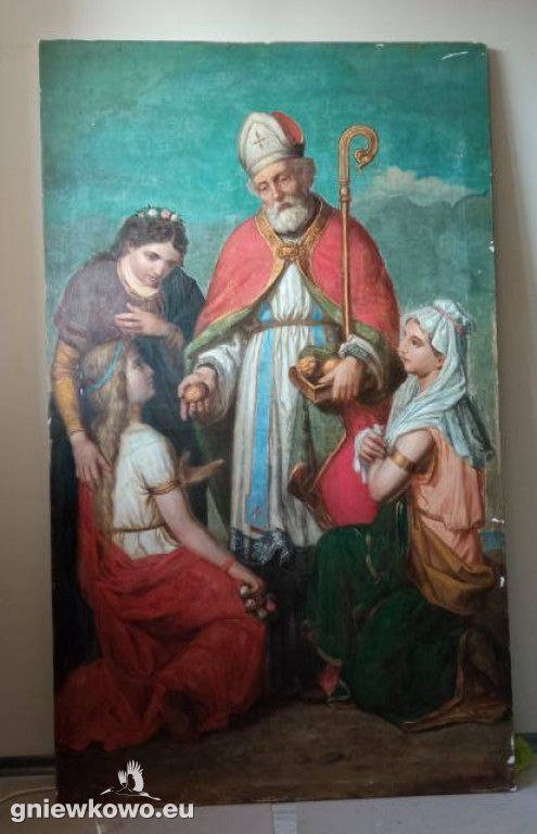 Odnowione ołtarze z kościoła pw. św. Mikołaja