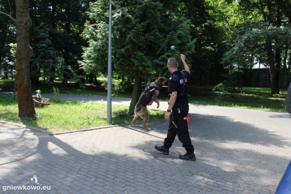 Policjanci z wizytą w ŚDS