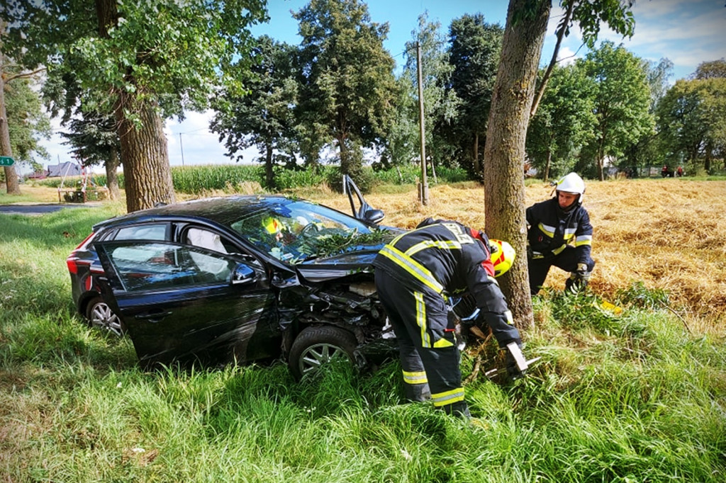 Wypadek w Chrząstowie