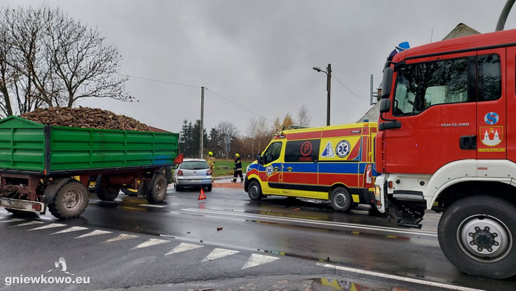 Wypadek na drodze krajowej nr 15
