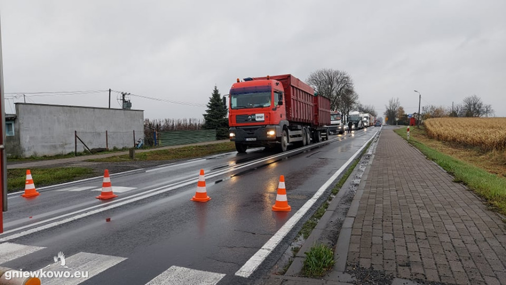 Wypadek na drodze krajowej nr 15