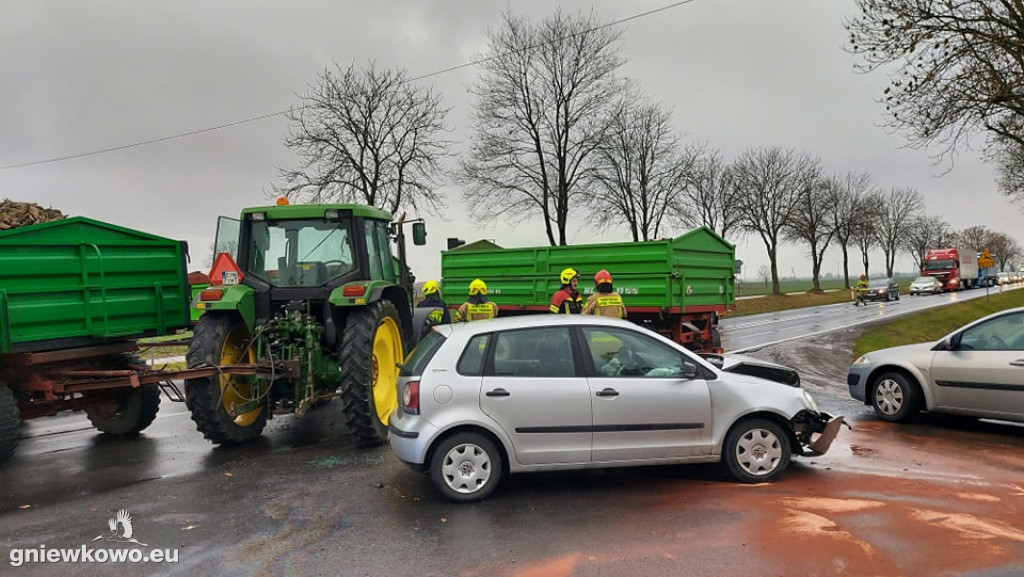 Wypadek na drodze krajowej nr 15