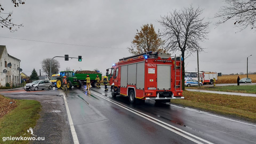 Wypadek na drodze krajowej nr 15