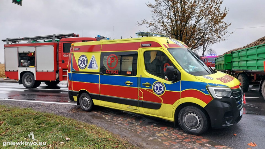 Wypadek na drodze krajowej nr 15