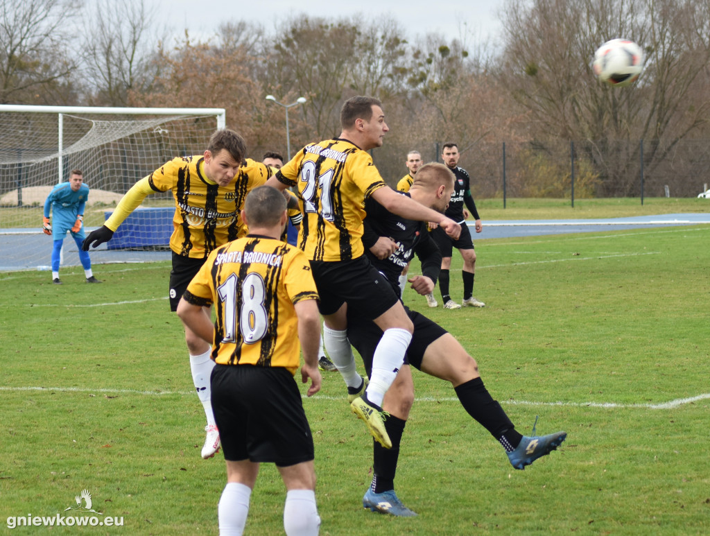 Sparta Brodnica - Unia 20.11.21