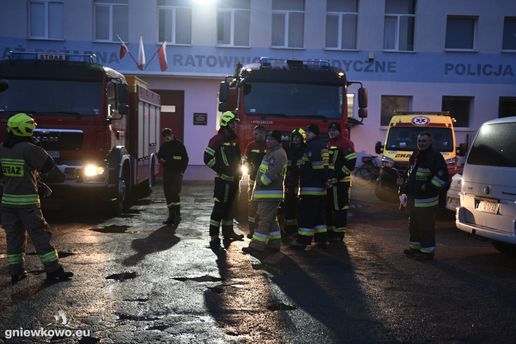 Powitanie nowego wozu OSP Gniewkowo