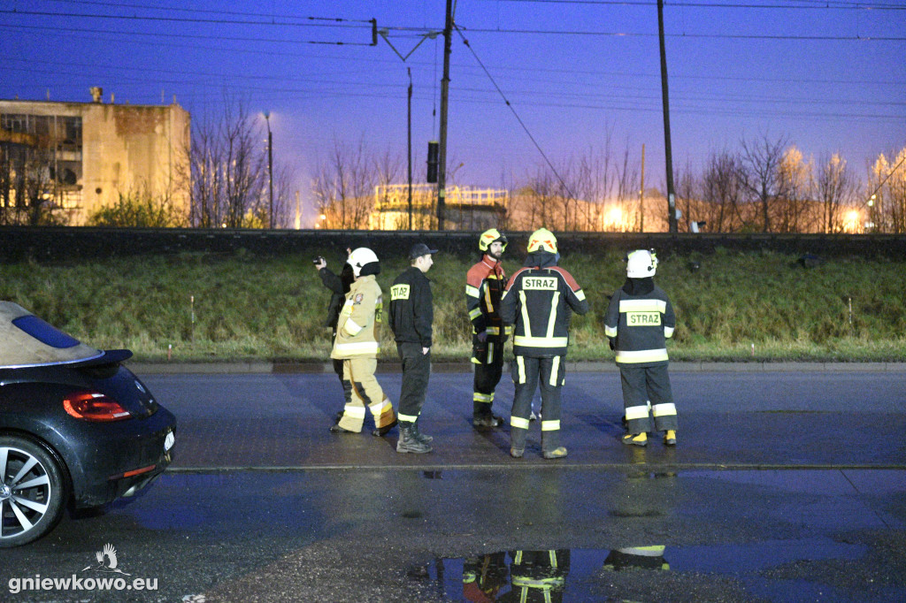 Powitanie nowego wozu OSP Gniewkowo