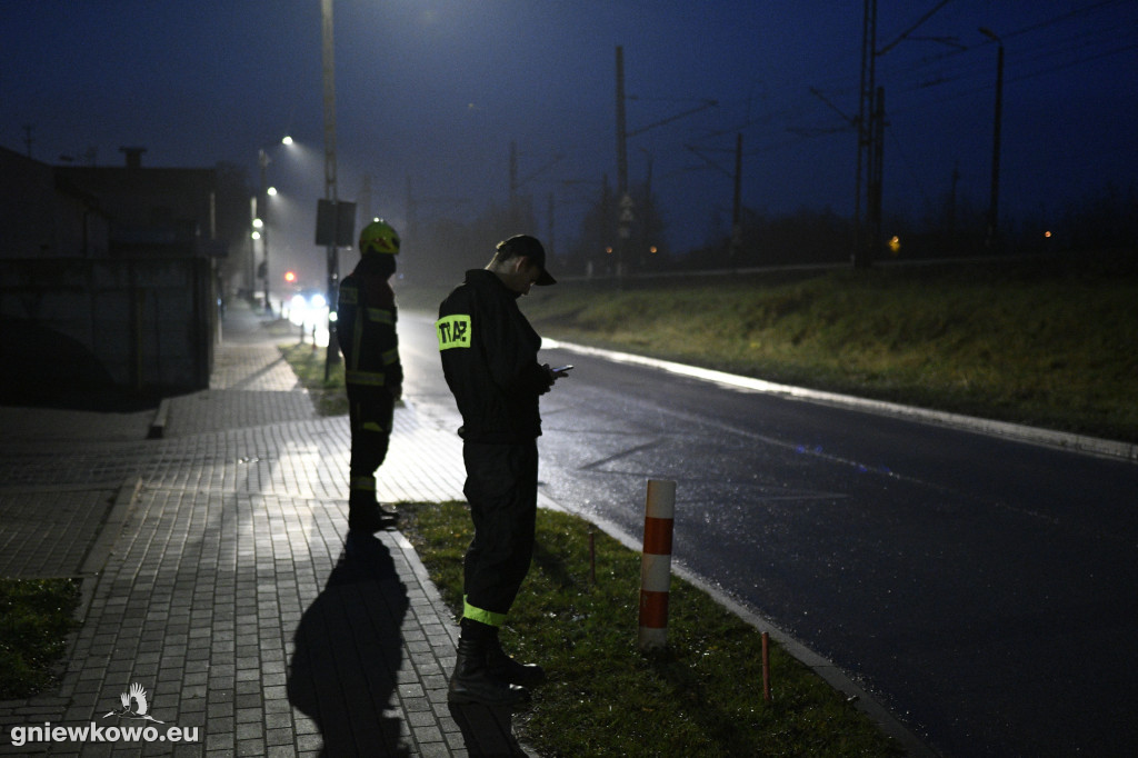 Powitanie nowego wozu OSP Gniewkowo