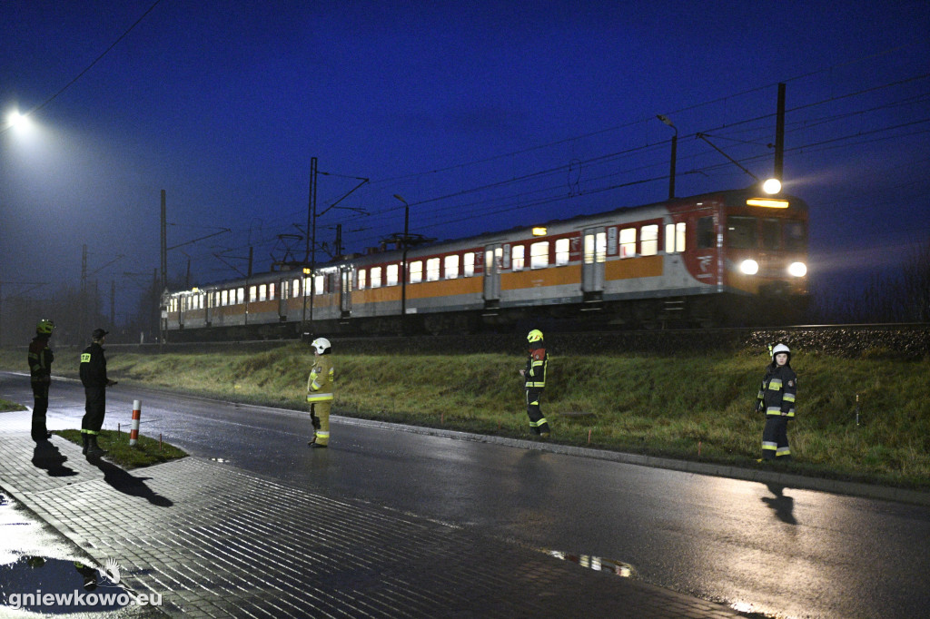 Powitanie nowego wozu OSP Gniewkowo