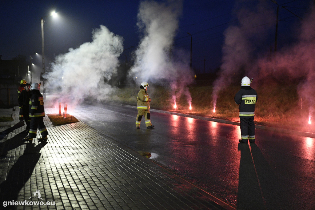 Powitanie nowego wozu OSP Gniewkowo