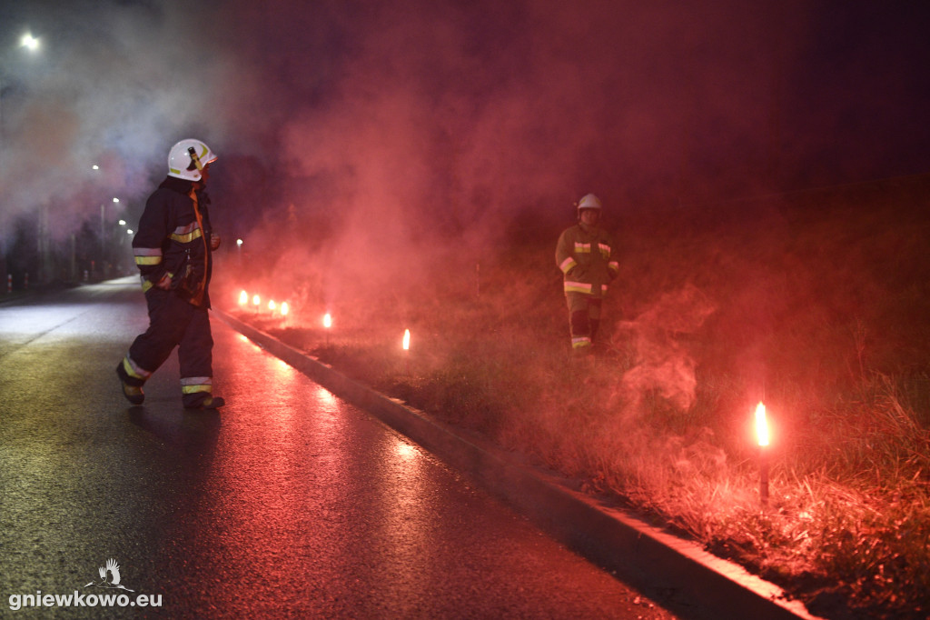 Powitanie nowego wozu OSP Gniewkowo