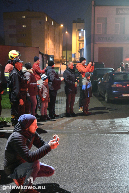 Powitanie nowego wozu OSP Gniewkowo