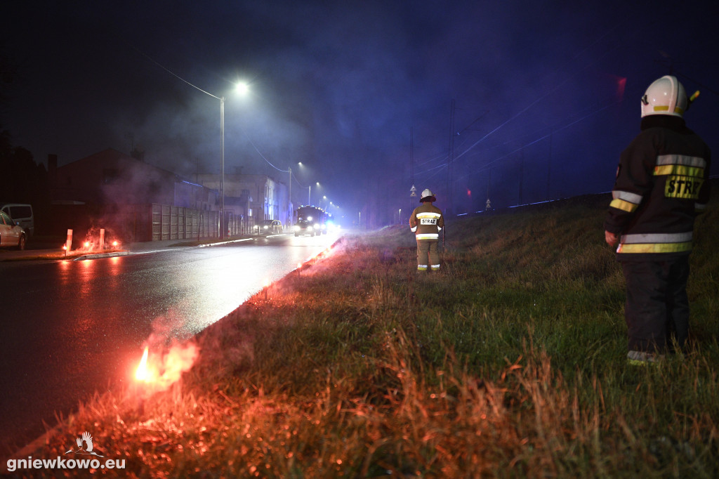 Powitanie nowego wozu OSP Gniewkowo