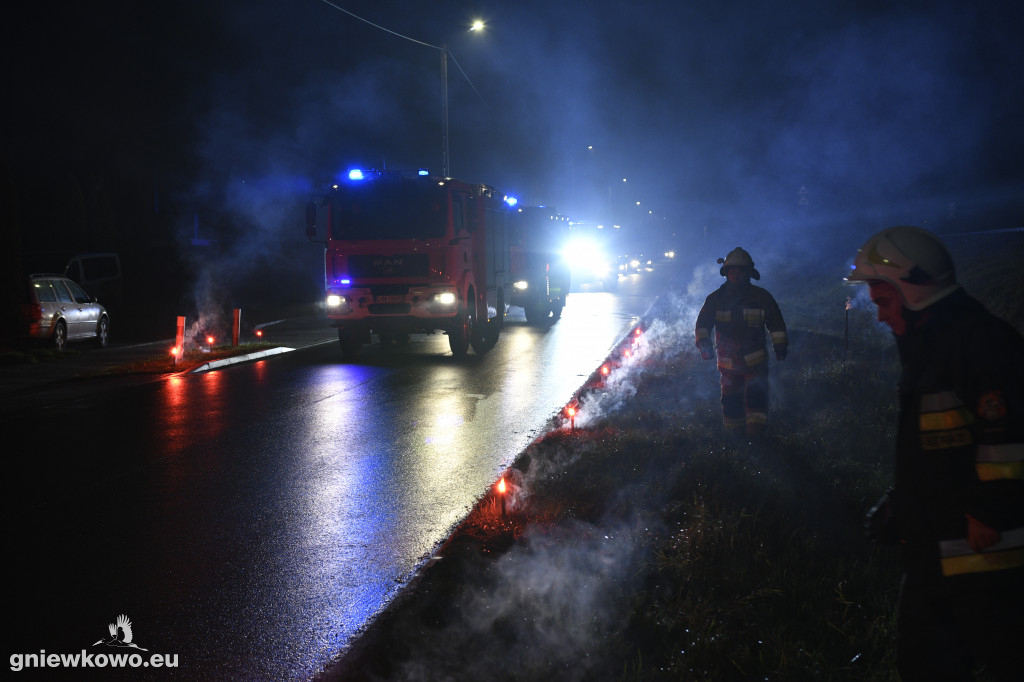 Powitanie nowego wozu OSP Gniewkowo