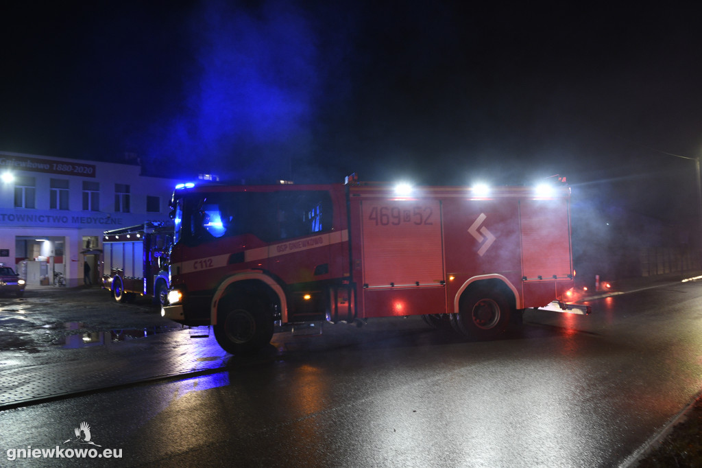 Powitanie nowego wozu OSP Gniewkowo