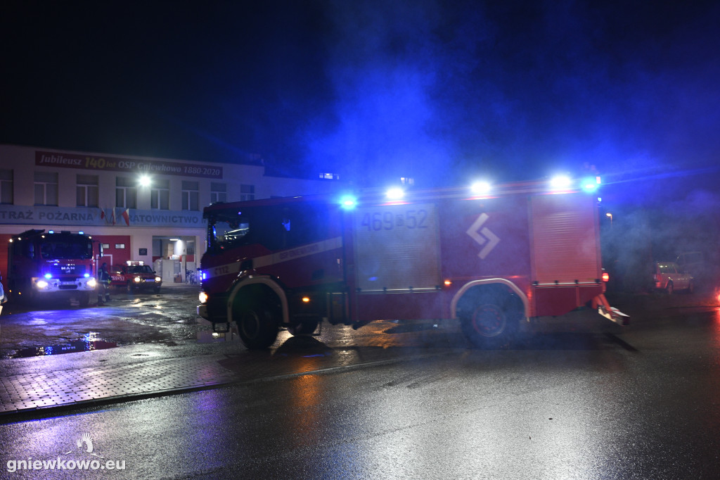 Powitanie nowego wozu OSP Gniewkowo