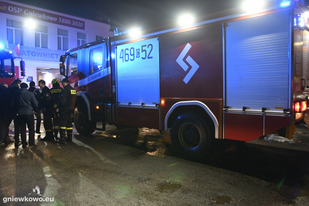 Powitanie nowego wozu OSP Gniewkowo