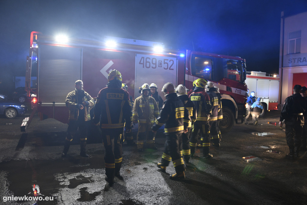 Powitanie nowego wozu OSP Gniewkowo