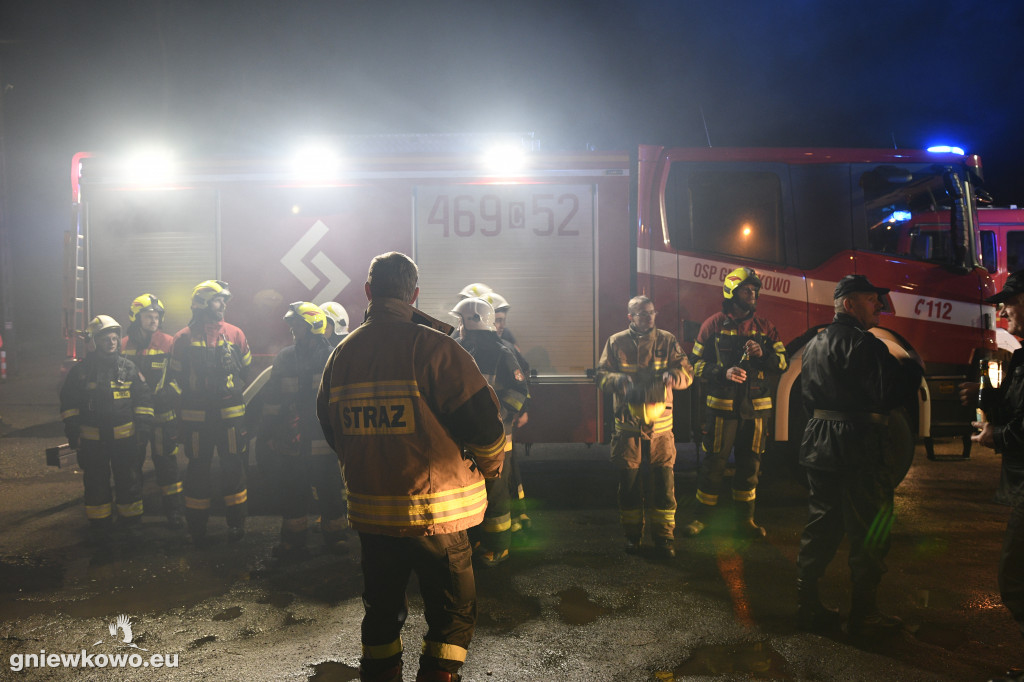 Powitanie nowego wozu OSP Gniewkowo