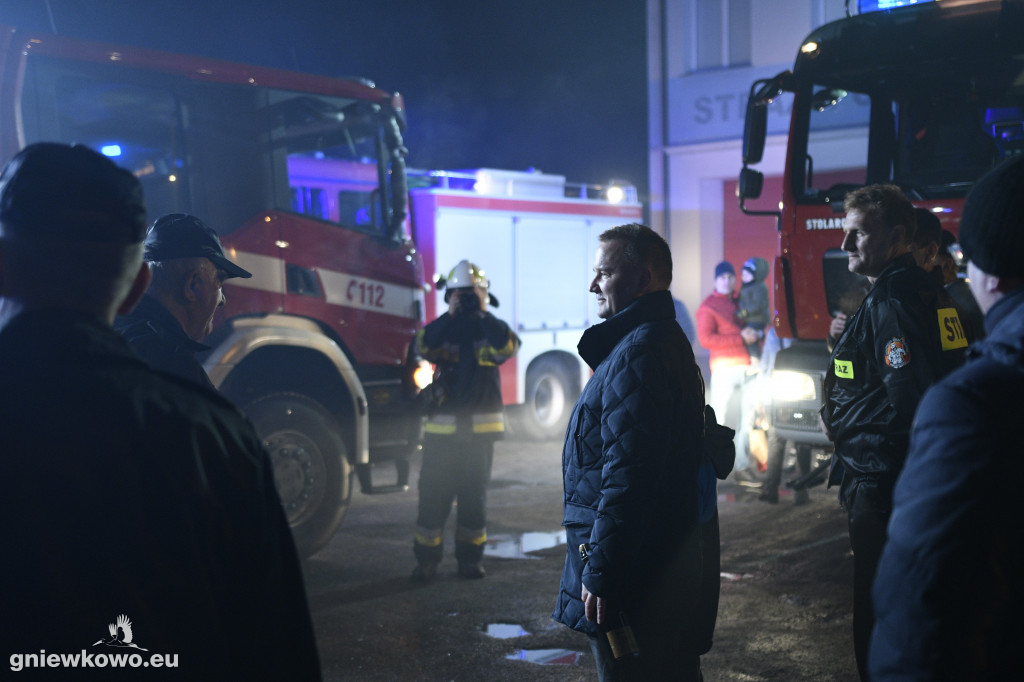 Powitanie nowego wozu OSP Gniewkowo