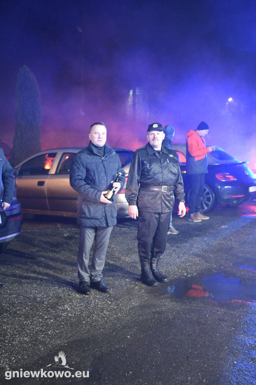 Powitanie nowego wozu OSP Gniewkowo