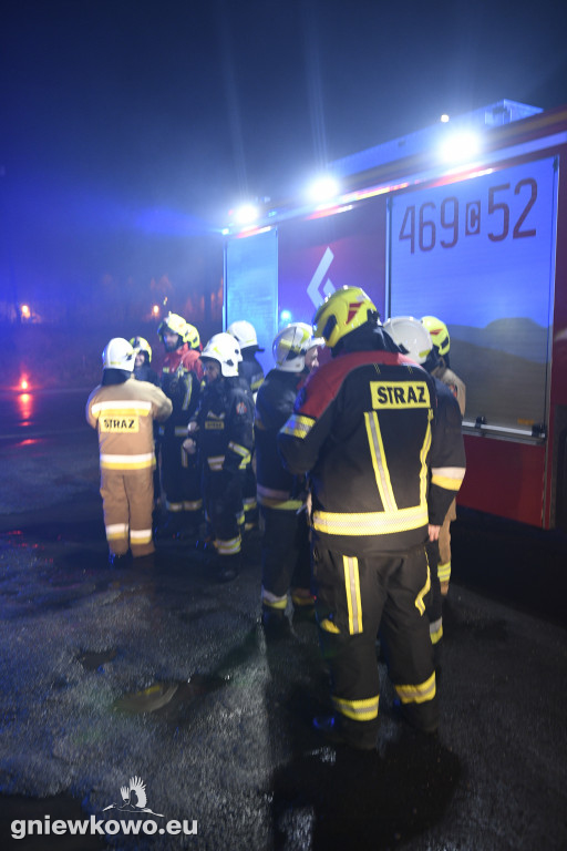 Powitanie nowego wozu OSP Gniewkowo