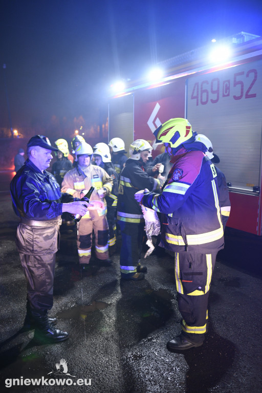 Powitanie nowego wozu OSP Gniewkowo