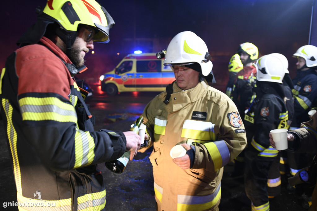 Powitanie nowego wozu OSP Gniewkowo