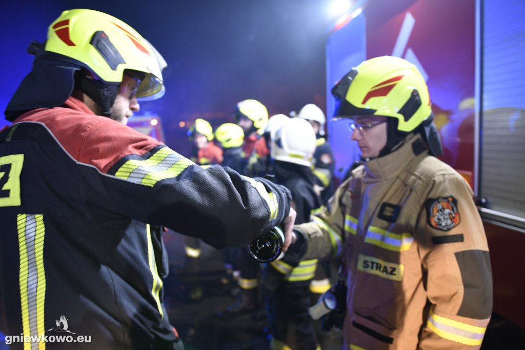 Powitanie nowego wozu OSP Gniewkowo