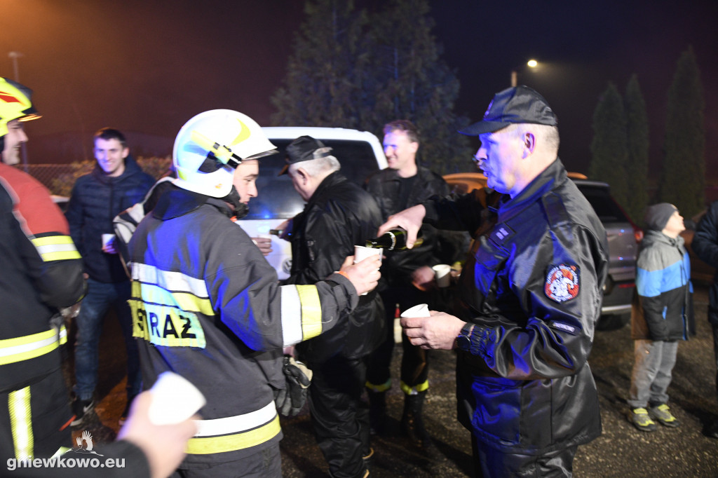 Powitanie nowego wozu OSP Gniewkowo