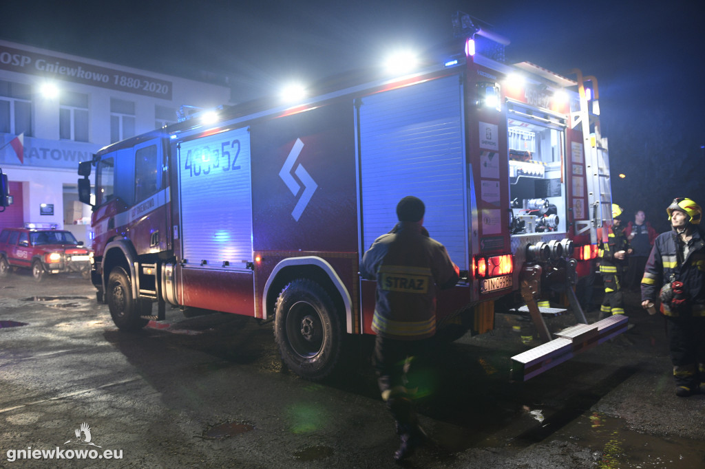 Powitanie nowego wozu OSP Gniewkowo