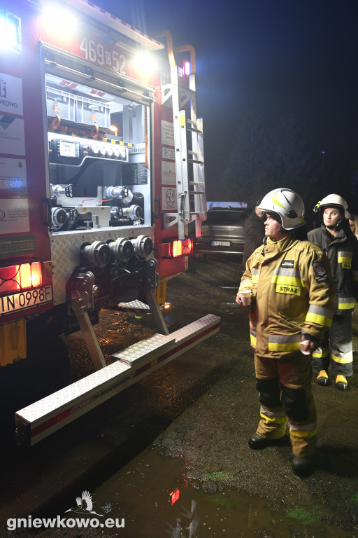 Powitanie nowego wozu OSP Gniewkowo