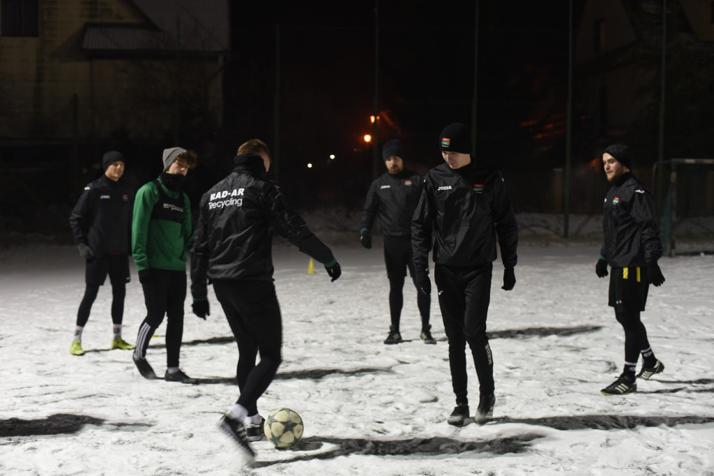 Pierwszy w 2022 roku trening Unii