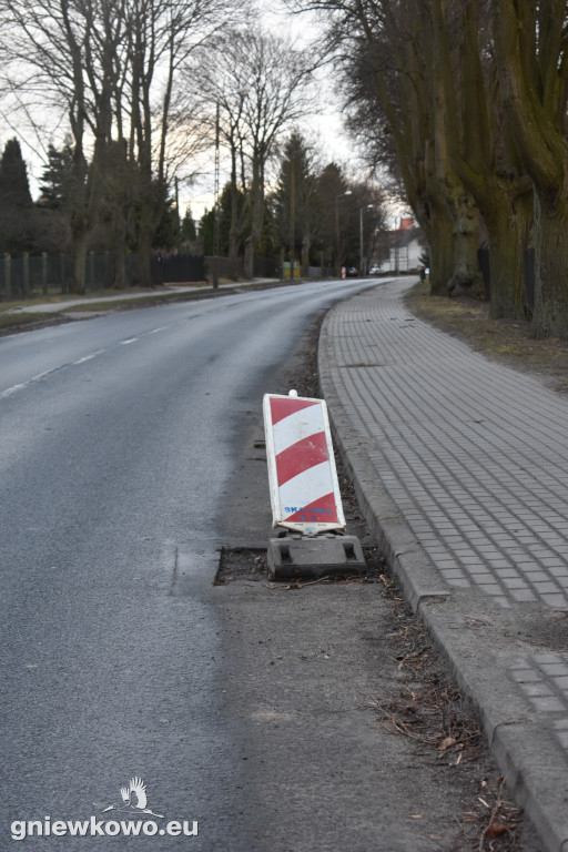 Dziury na ulicy Powstańców Wielkopolskich