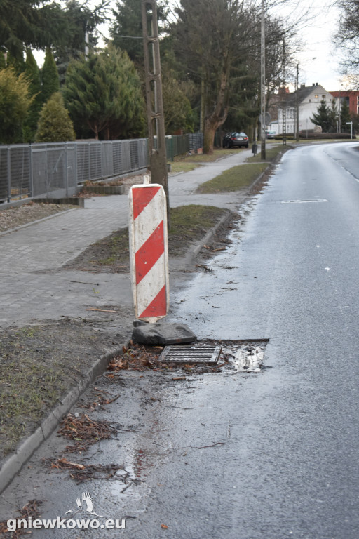 Dziury na ulicy Powstańców Wielkopolskich