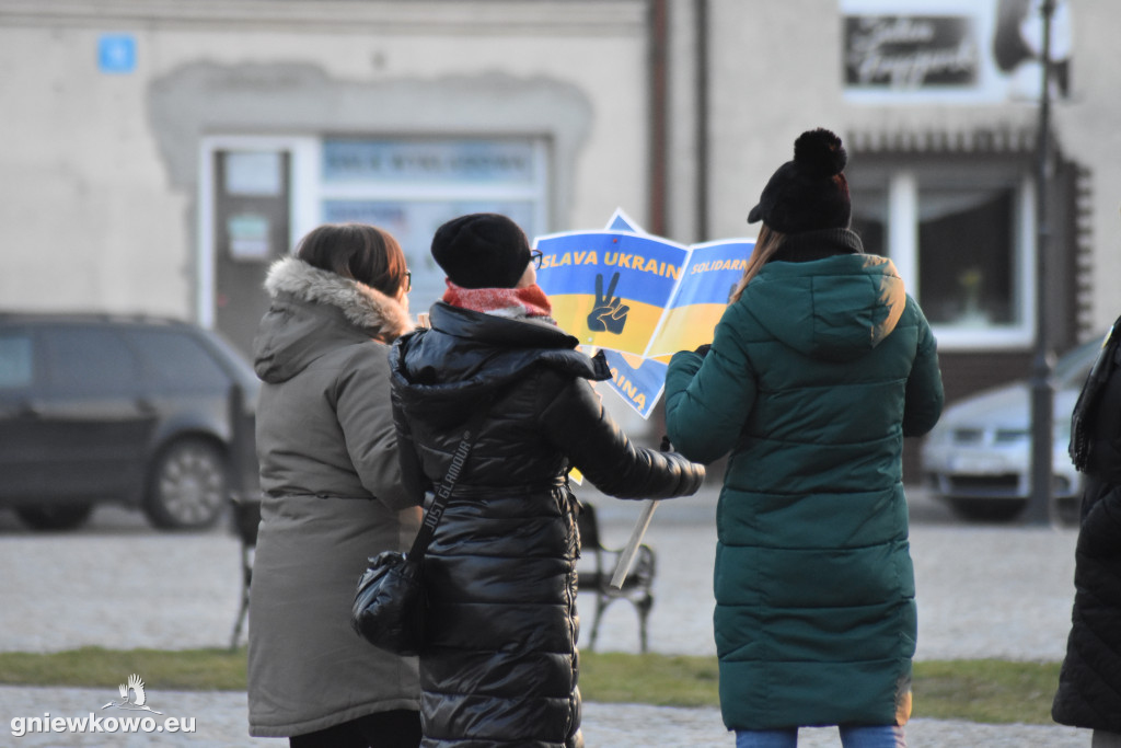 Protest Solidarni z Ukrainą