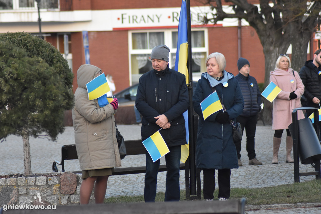 Protest Solidarni z Ukrainą