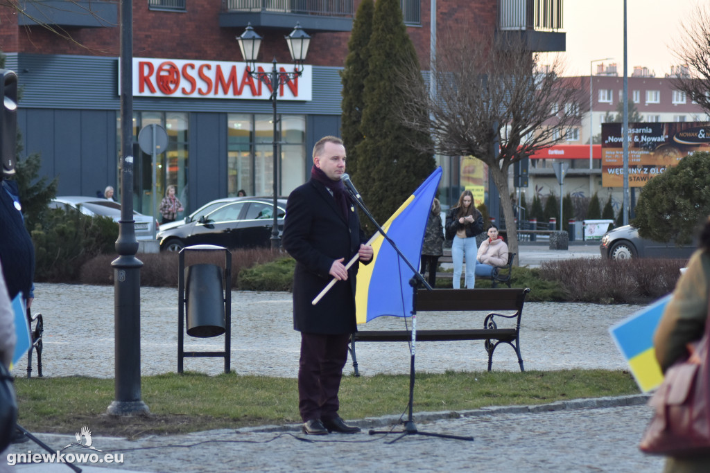 Protest Solidarni z Ukrainą