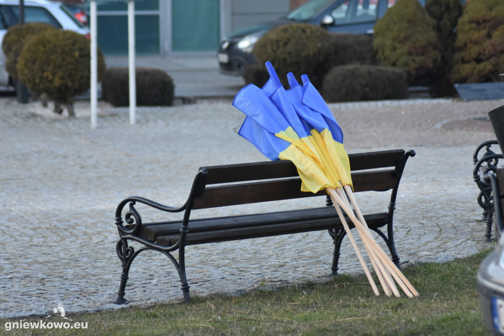 Protest Solidarni z Ukrainą