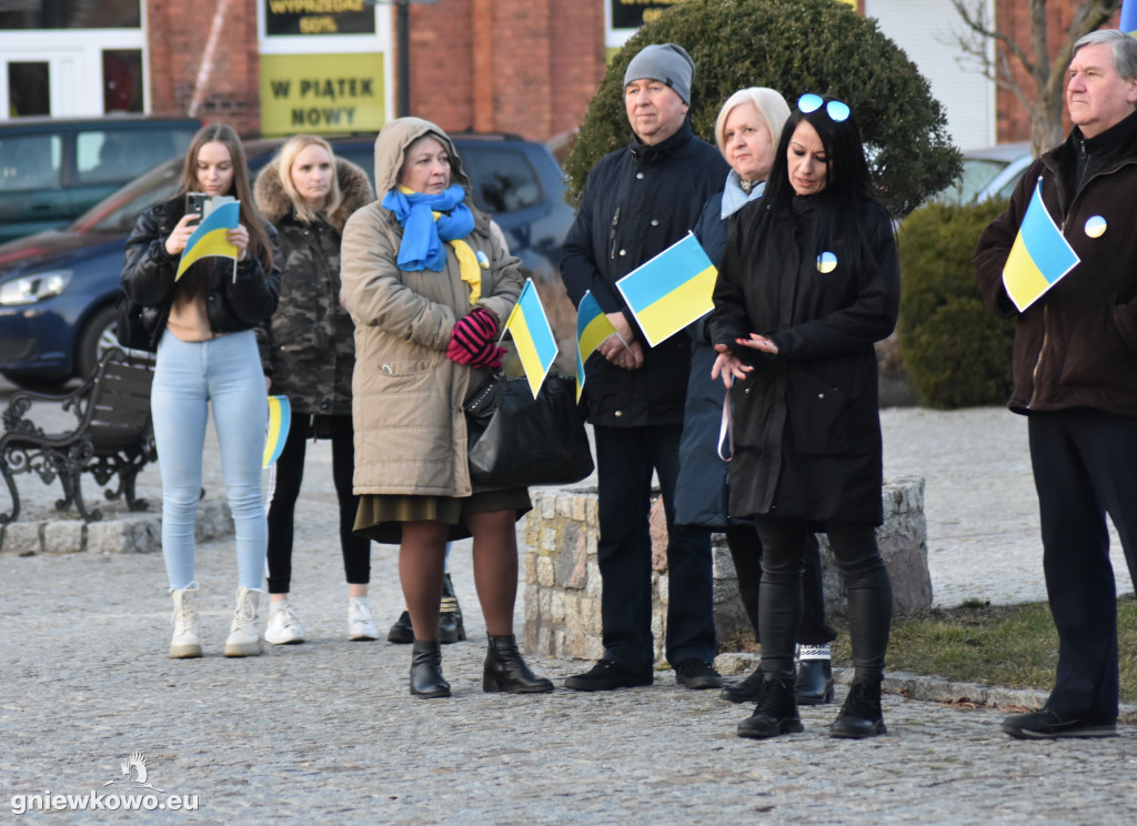 Protest Solidarni z Ukrainą